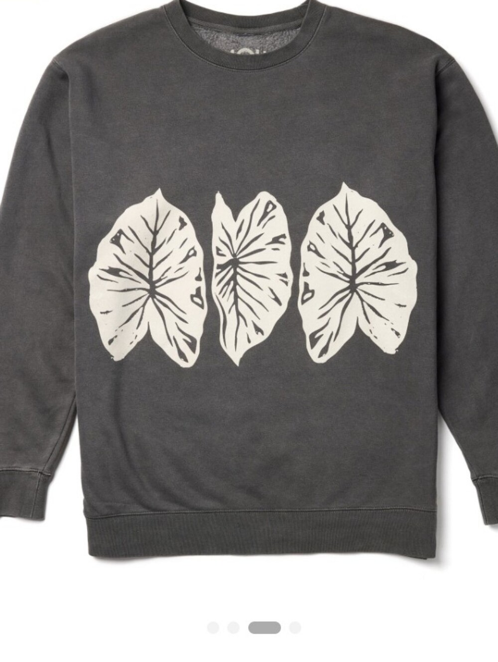 Aloha Collection Kalo Fleece Crew In Vintage Black- NWT- 2X